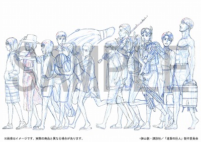 進撃門脇イラスト集_IGストア特典仮サンプル